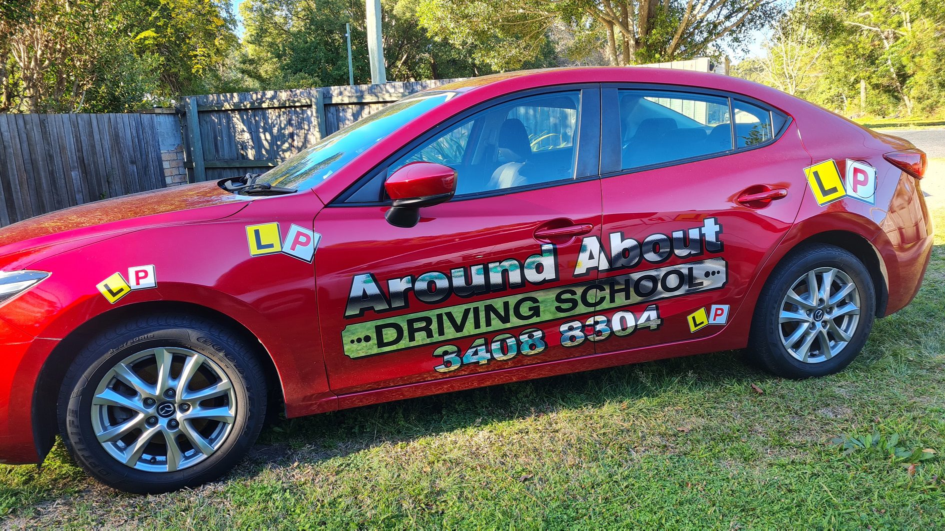 Around About Driving School car